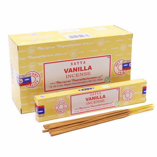 Varillas de Incienso Satya 15gm - Vanilla