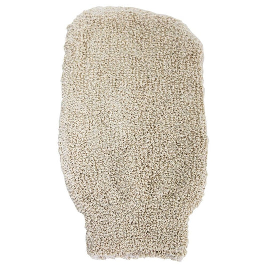 Guante Exfoliante Yute Mix Crema