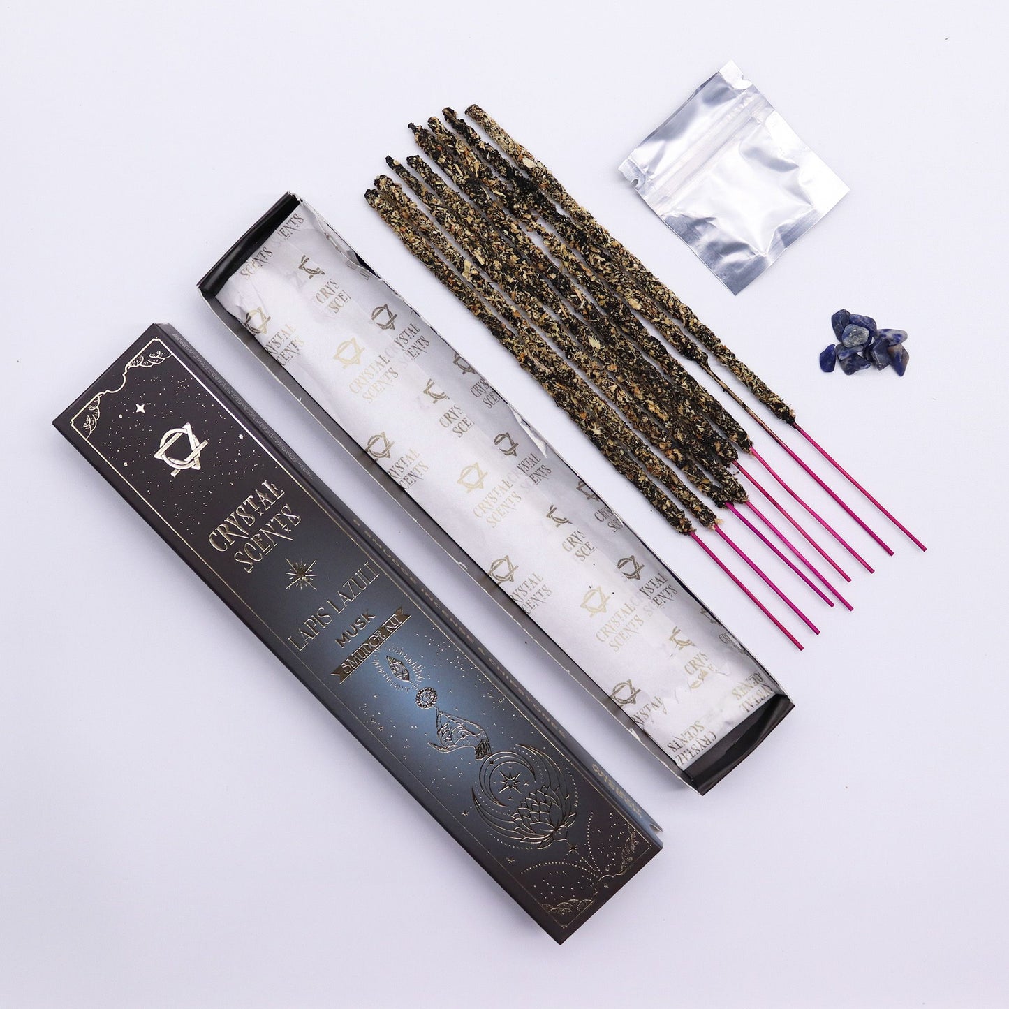 Encens purifiant Lapis Crystal Scents - Musc