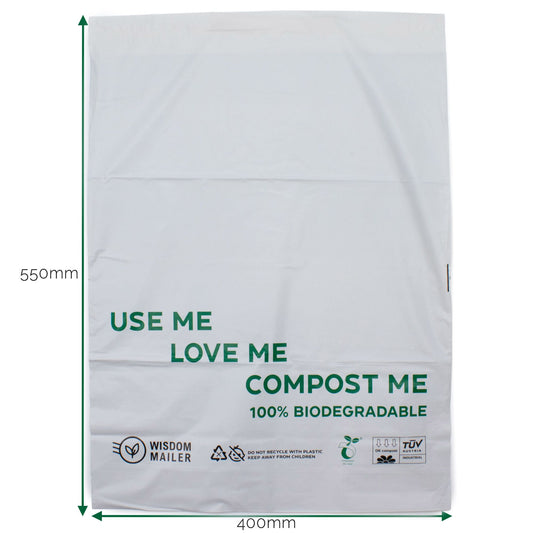 Sobre de envío biodegradable al 100% (400x550 mm)