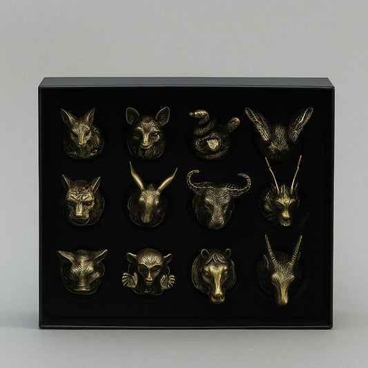 Bottom Up Schnapsgläser (25 ml) – Wald & mystische Kreaturen – Antikbronze