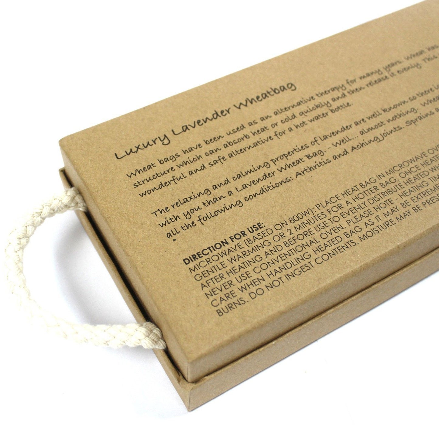 Bolsa de trigo en caja de regalo - dormir RELAX