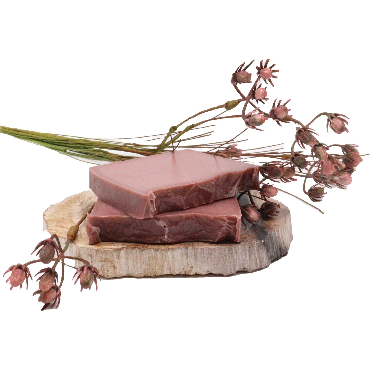 Paquet de 13 barres de savon framboise et vanille