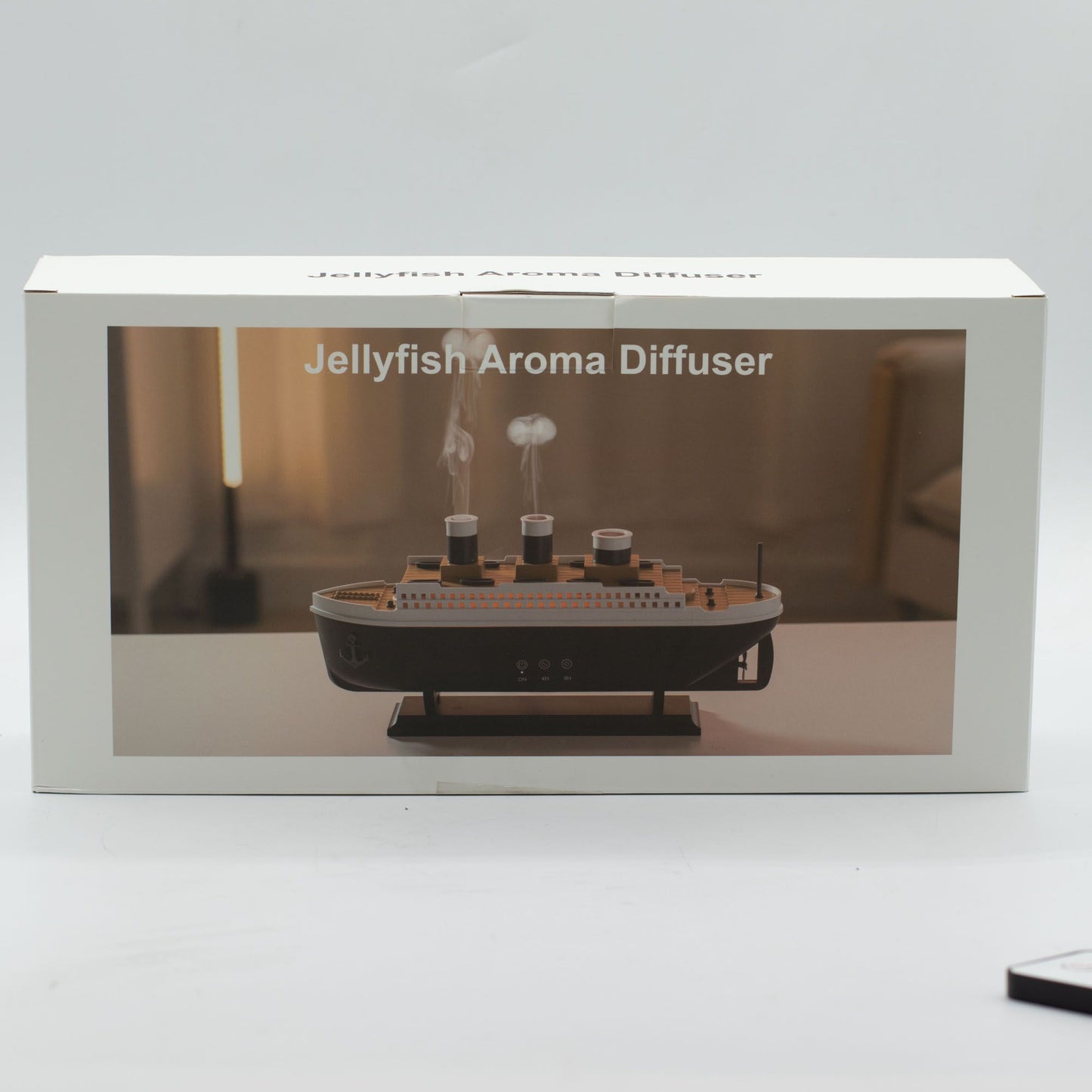 Aromadiffusor mit Bootsmodelleffekt und farbwechselnder LED