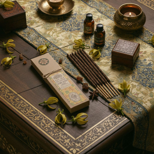 Résine rituelle sur bâtonnet - Ylang Ylang