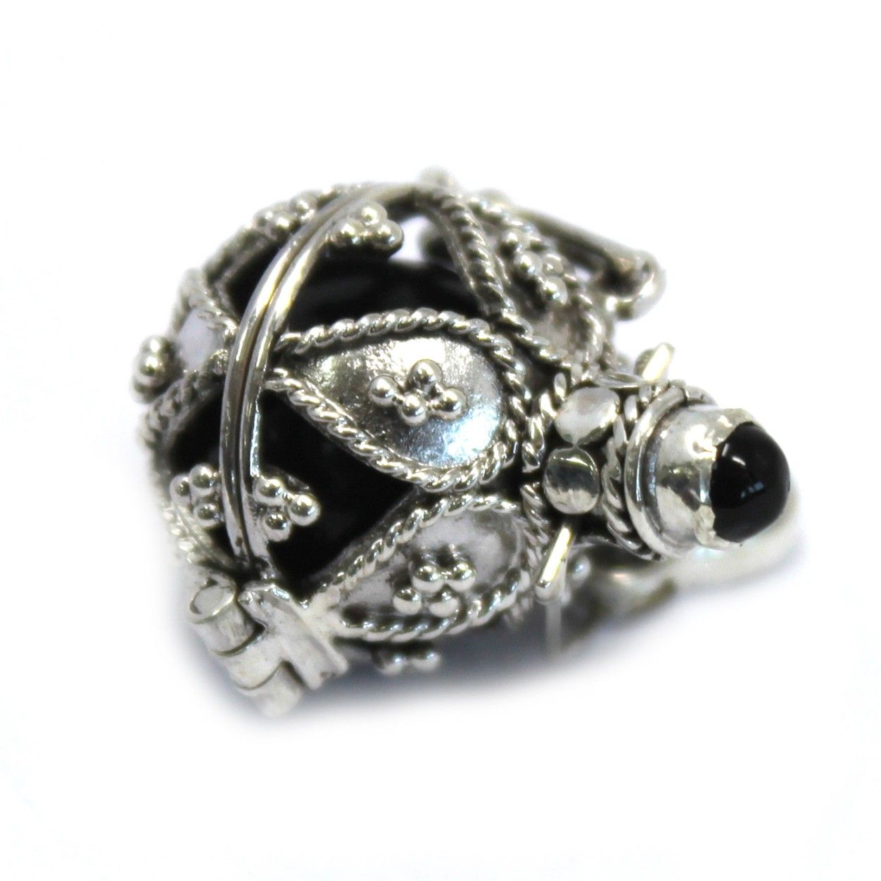 Silver Angel Dark Tone Bell - 16mm