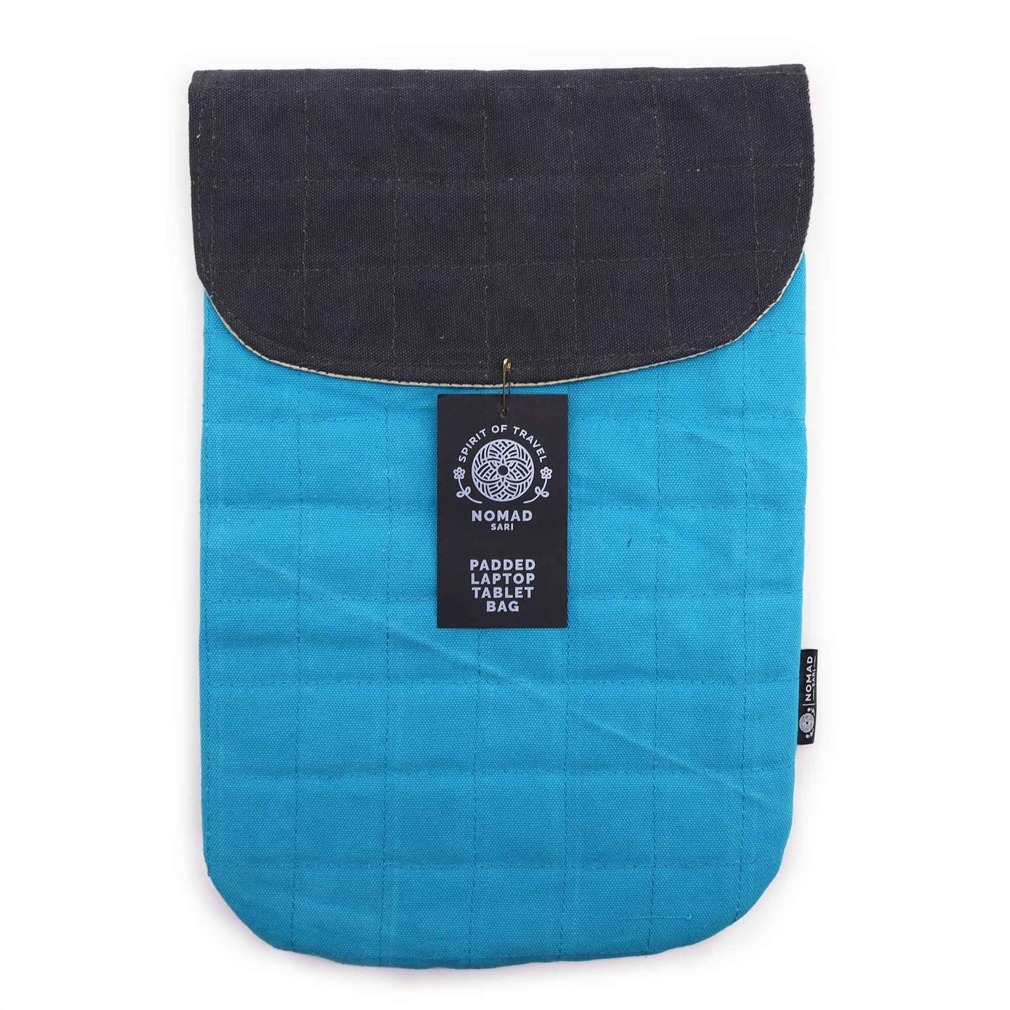 Gepolsterte Laptophülle - Terrific Turquoise - 14 oz
