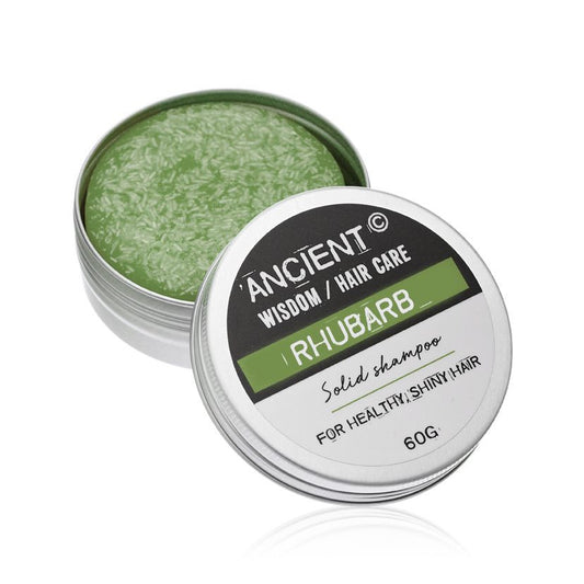 Festes Shampoo Dose 60g - Rhabarber