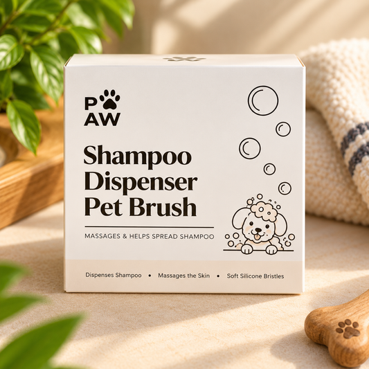 Herramientas de aseo PAW – Champú y masajeador Easy Wash con cerdas de silicona