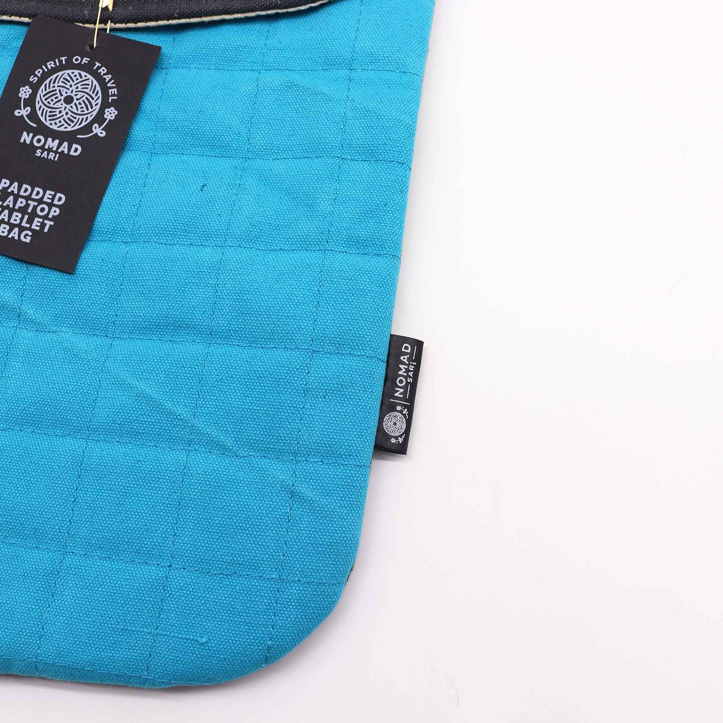Gepolsterte Laptophülle - Terrific Turquoise - 14 oz