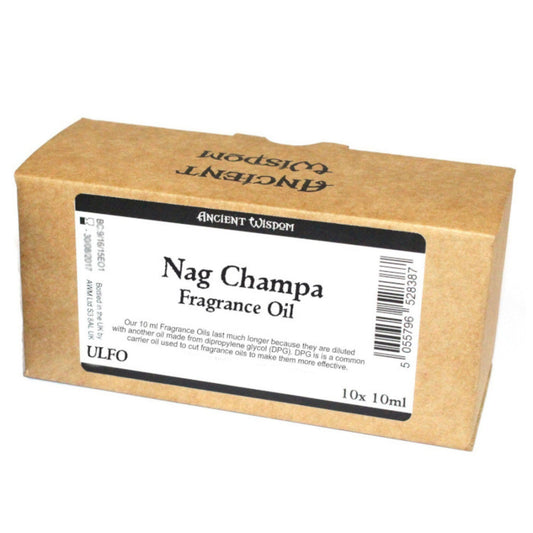 1x unbeschriftetes Duftöl 10ml - Nag Champa