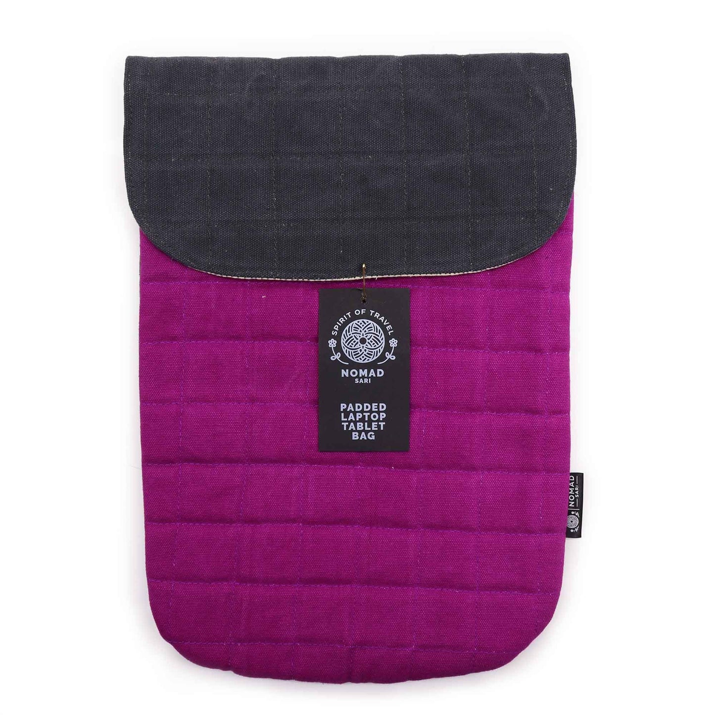 Gepolsterte Laptophülle - Purple Haze - 14 oz