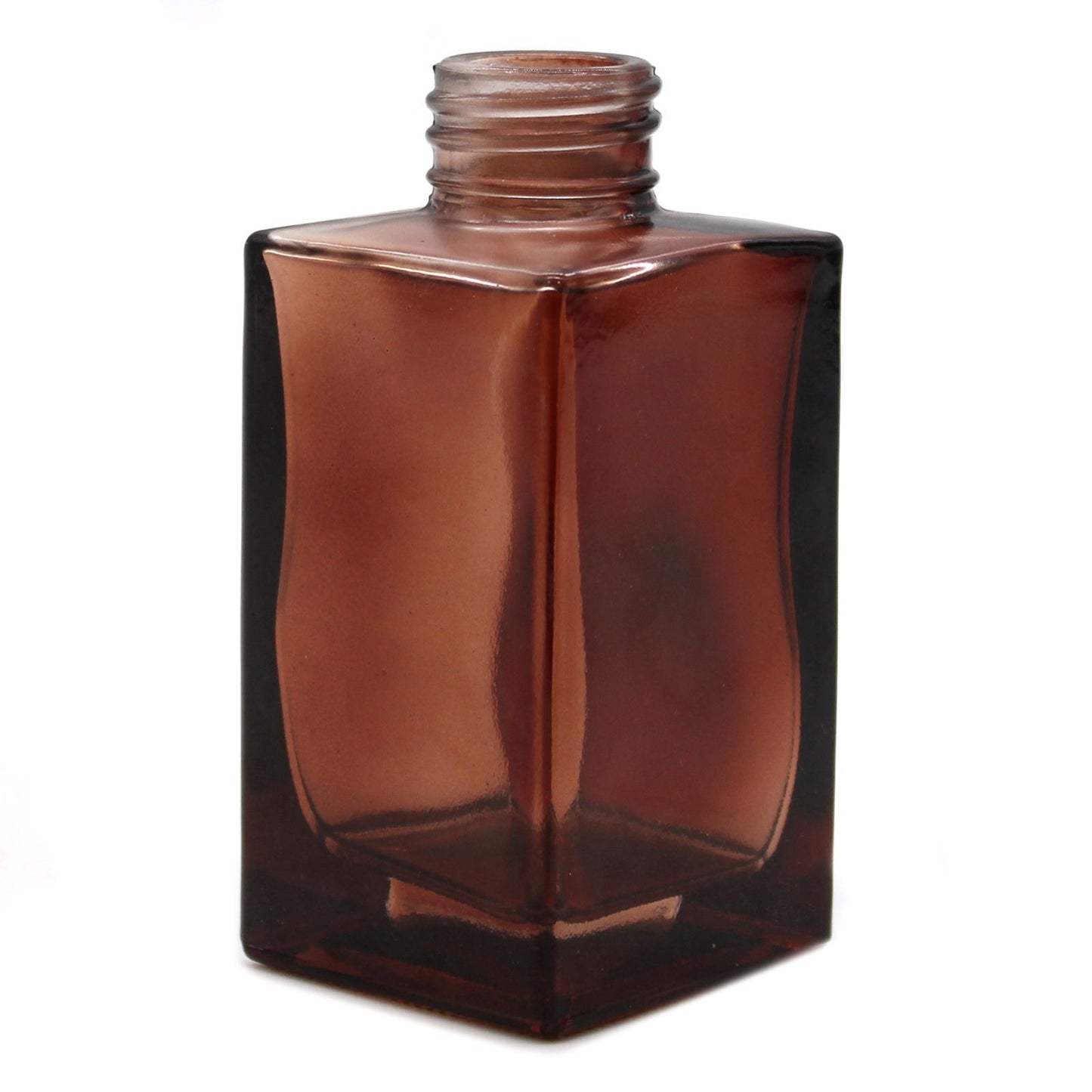 100 ml Botella difusora cuadrada de lengüeta larga - Ambar