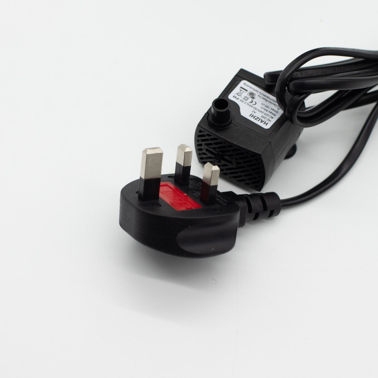 Fontaine décorative de table - 15 x 13 x 20 cm - Réservoir d'eau et boule en verre