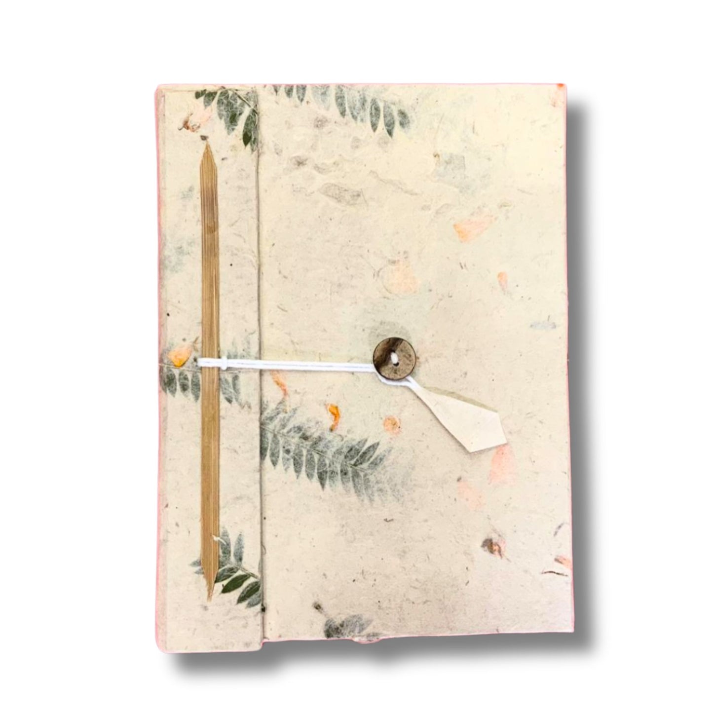 Großes Lokta-Notizbuch – Gemischte Blumen – 45 Blatt – Inklusive Lesezeichen