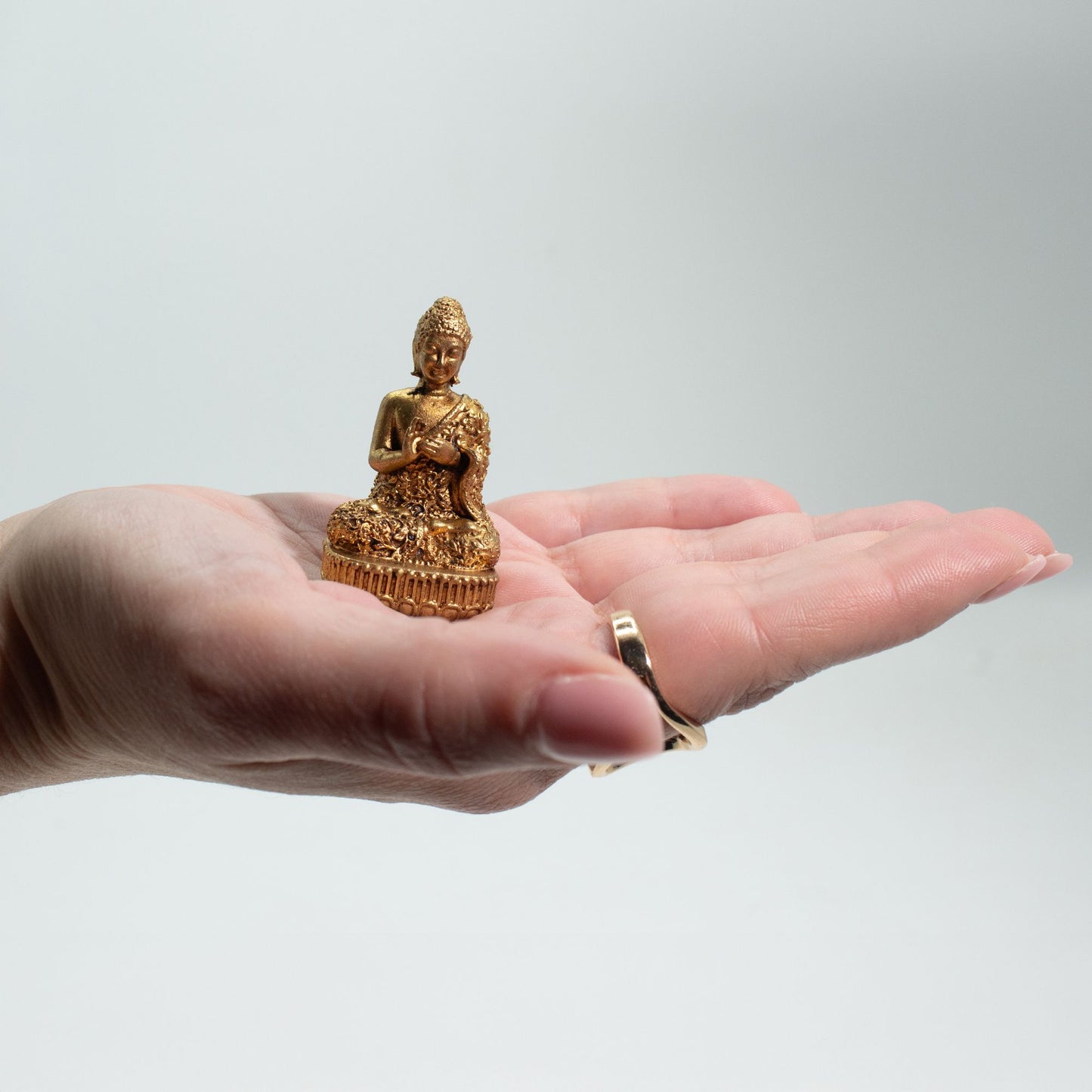 Dioses en miniatura de latón - Buda (60 gramos) - 48 milímetros