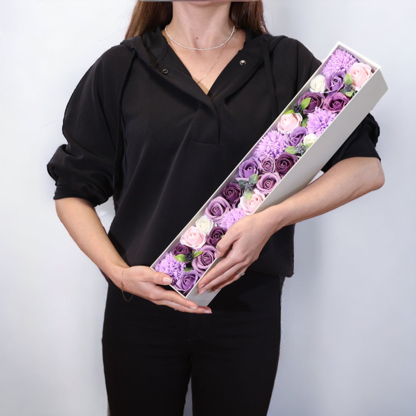 Extra Long - Pink, Lavender and Carnation