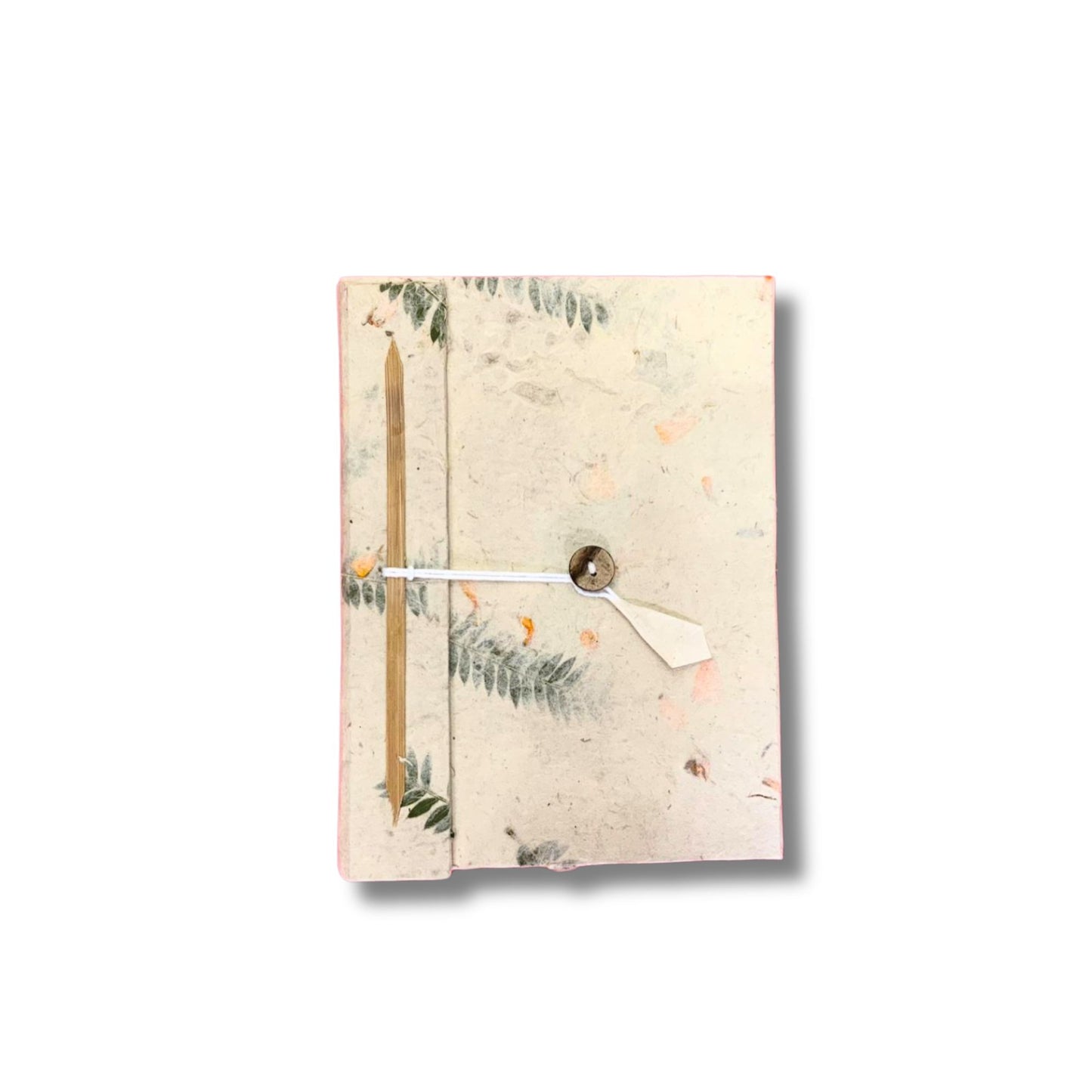 Mittleres Lokta-Notizbuch – Gemischte Blumen – 45 Blätter