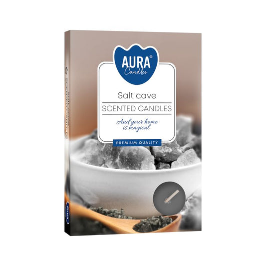 1x 6er Set Duftteelichter - Salz