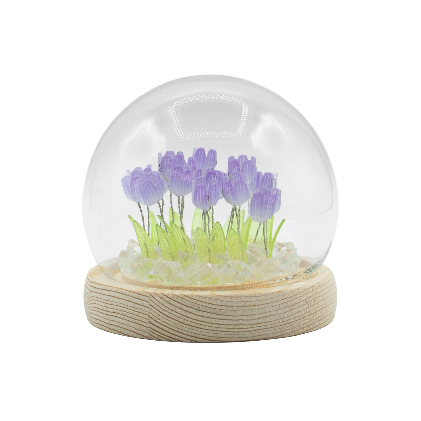 Gartendom Brillo Floral - 20 Tulpen - LED USB