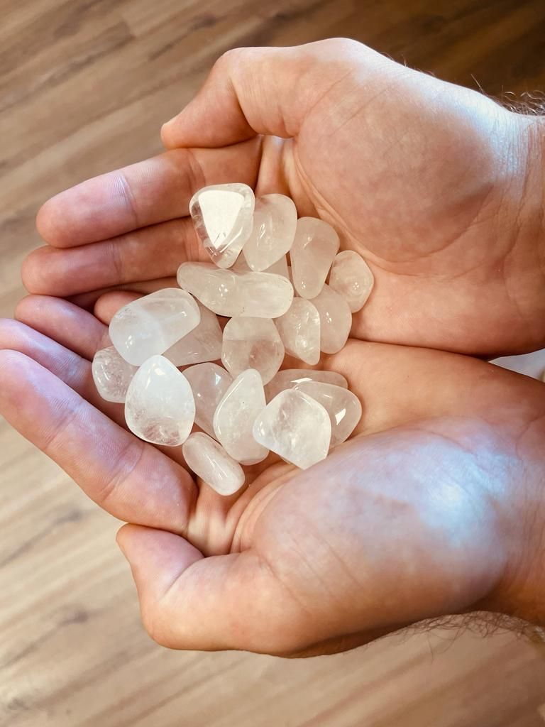 24 x Cristal de roche L (classe A)