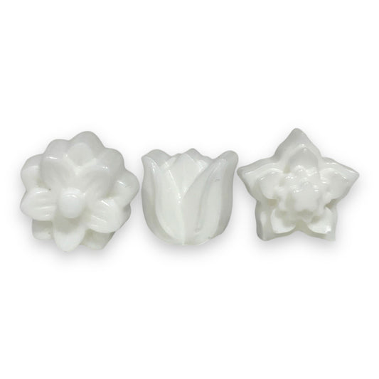 12 x Jabones Decorativos Flor