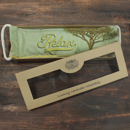 Bolsa de Trigo Lavanda Caja Relax Maizal