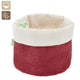 PANIER EN COTON ET JUTE NATURELS « PAPOUASIE »