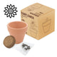 MACETA TERRACOTA GIRASOL "FLORAL" 