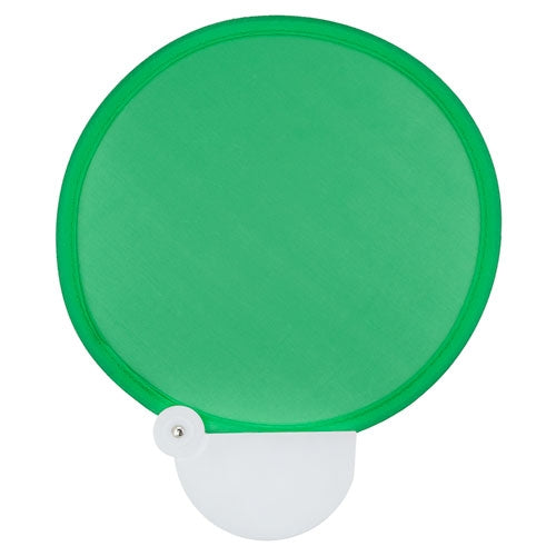 Abanico Plegable Verde Bolsillo