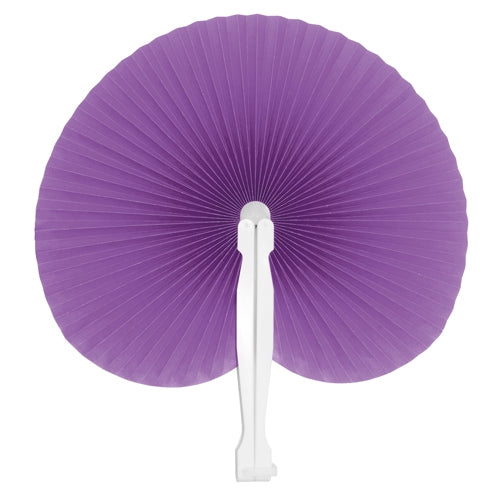 Abanico Papel Plegable Lila