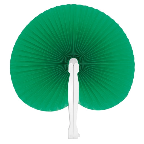 Abanico Papel Plegable Verde