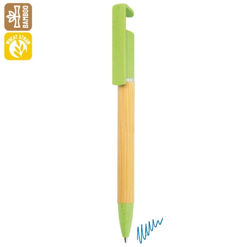 Grüner Stift aus Bambus-Weizenfaser – LINE NATURA