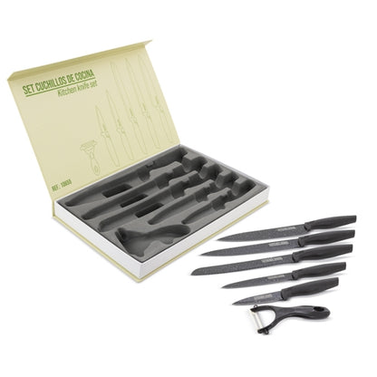 Lot de 6 couteaux en acier