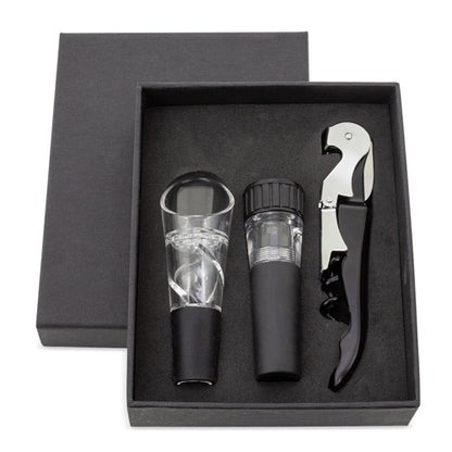 Set Vino Sacacorchos Tapón Dosificador