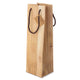 BOLSA PAPEL EFECTO MADERA 1 BOTELLA "ABETO"