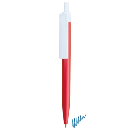 Bolígrafo Plástico Económico Rojo