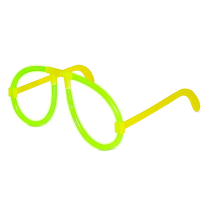 Lunettes fluo lumineuses Aviateur (lot de 10)