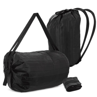 Bolsa Mochila Plegable Negro