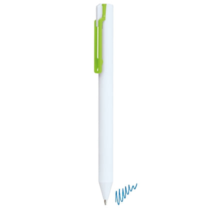 Stylo Blanc Vert (lot de 10)