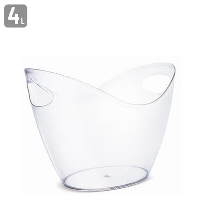 Cubitera Transparente 4L