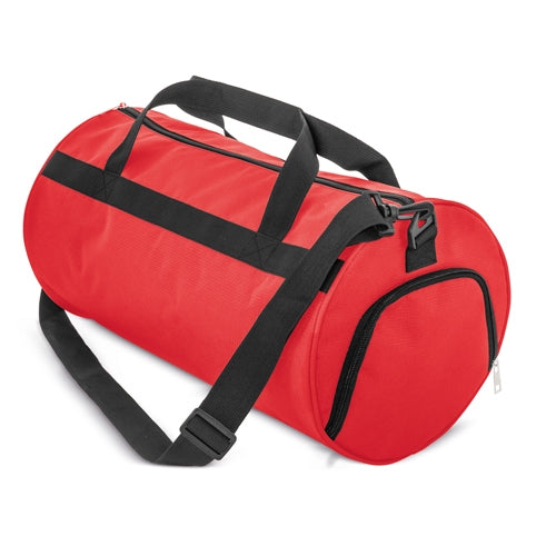 Sac de sport rouge avec étagère à chaussures