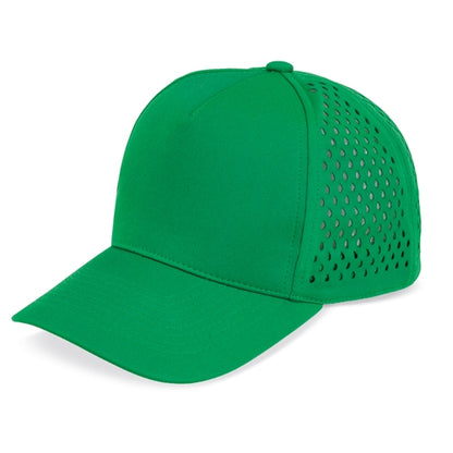 Gorra Verde Panel Perforado