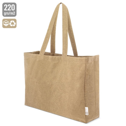 Bolsa Algodón Reciclado Marrón