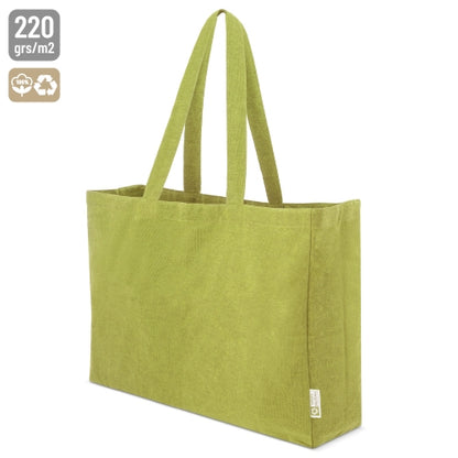 Bolsa Algodón Reciclado Verde