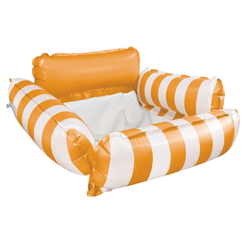 Aufblasbare Matratze Orange Blau