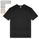 Schwarzes Oversize-T-Shirt – Größe XS