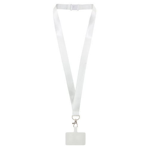 Weißes Handy-Lanyard