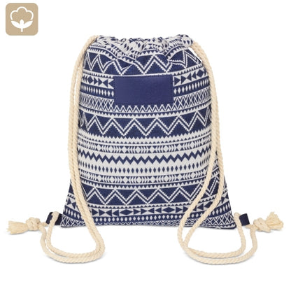 Sac à dos en coton ethnique
