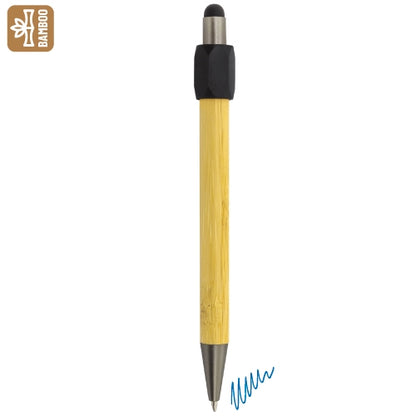 Bolígrafo Bambú Touch Negro